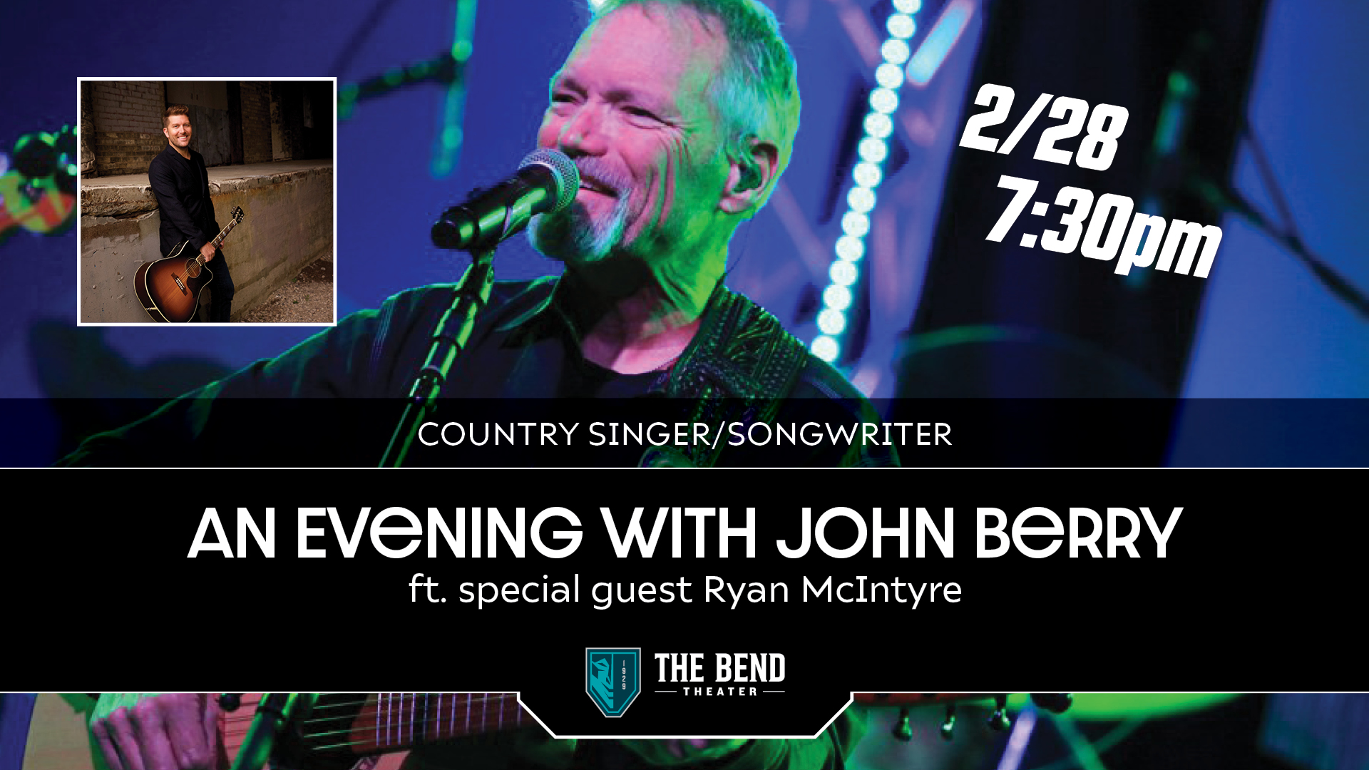 An Evening with John Berry ft. special guest Ryan McIntyre
