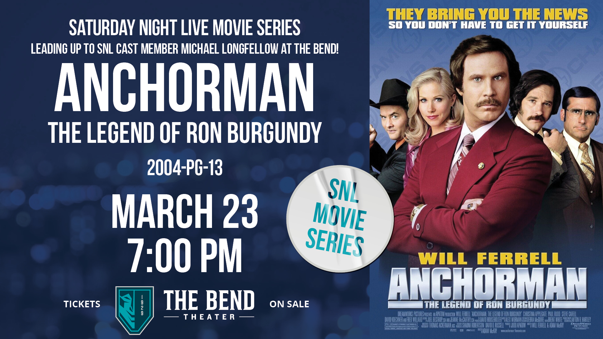 Saturday Night Live Movie Series Anchorman