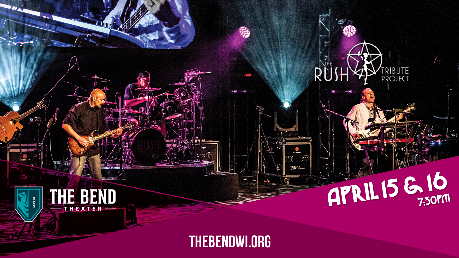 The Rush Tribute Project Live at The Bend Theater