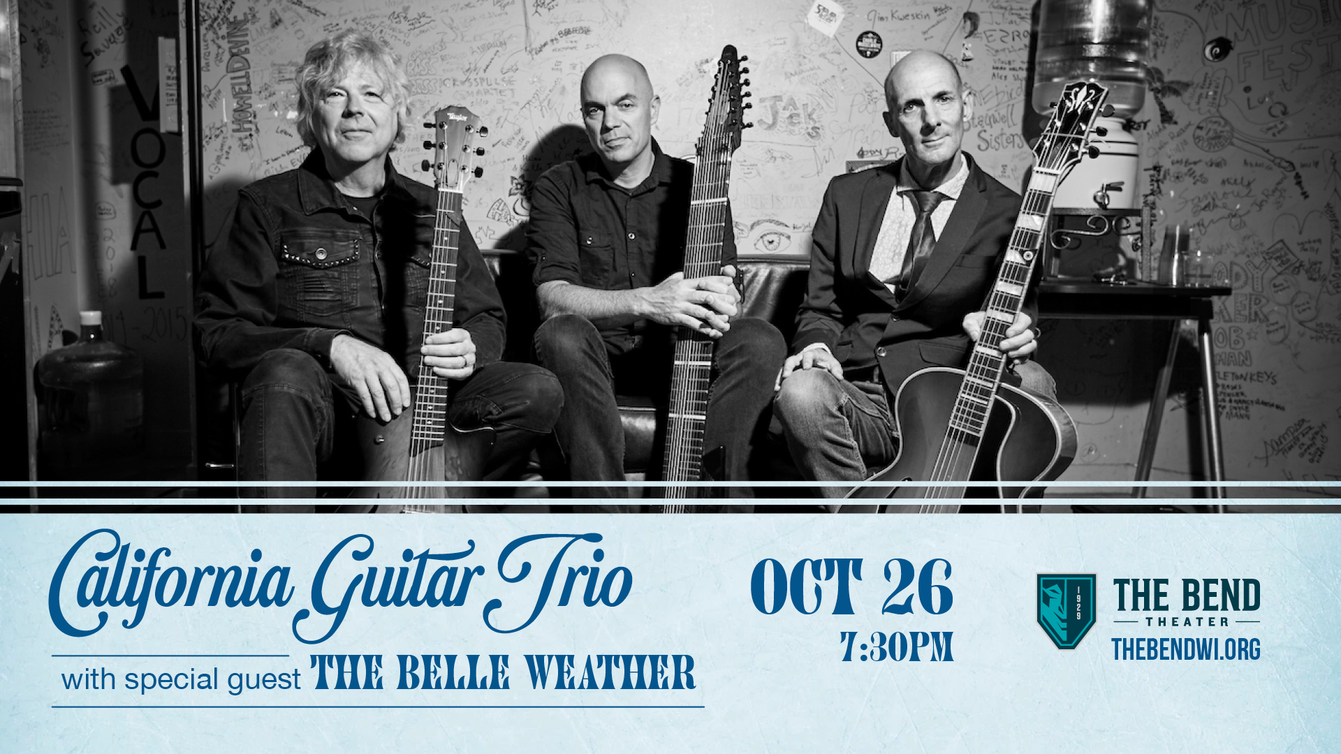 California Guitar Trio w/ special guest The Belle Weather