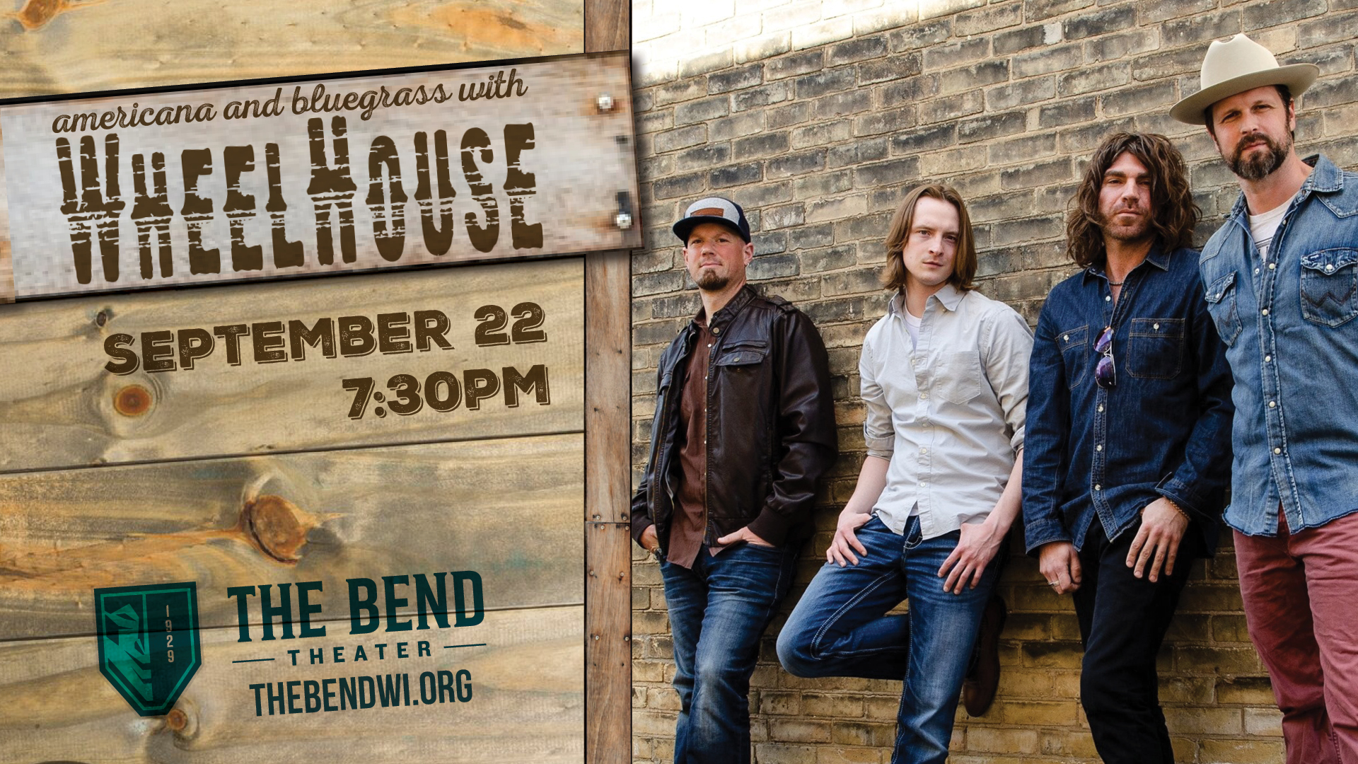 Live Music with Wheelhouse at The Bend Theater