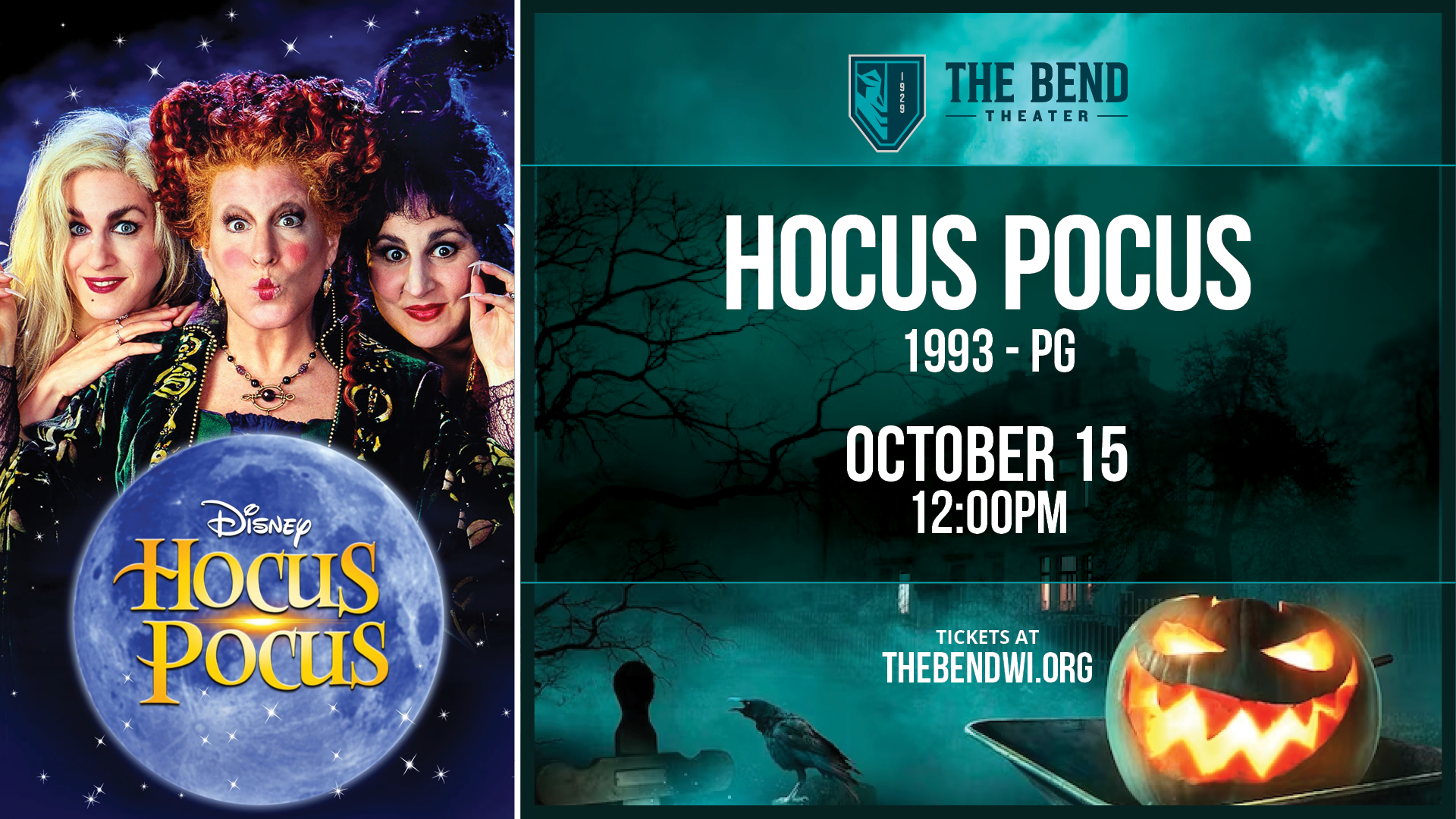 Hocus Pocus at The Bend Theater