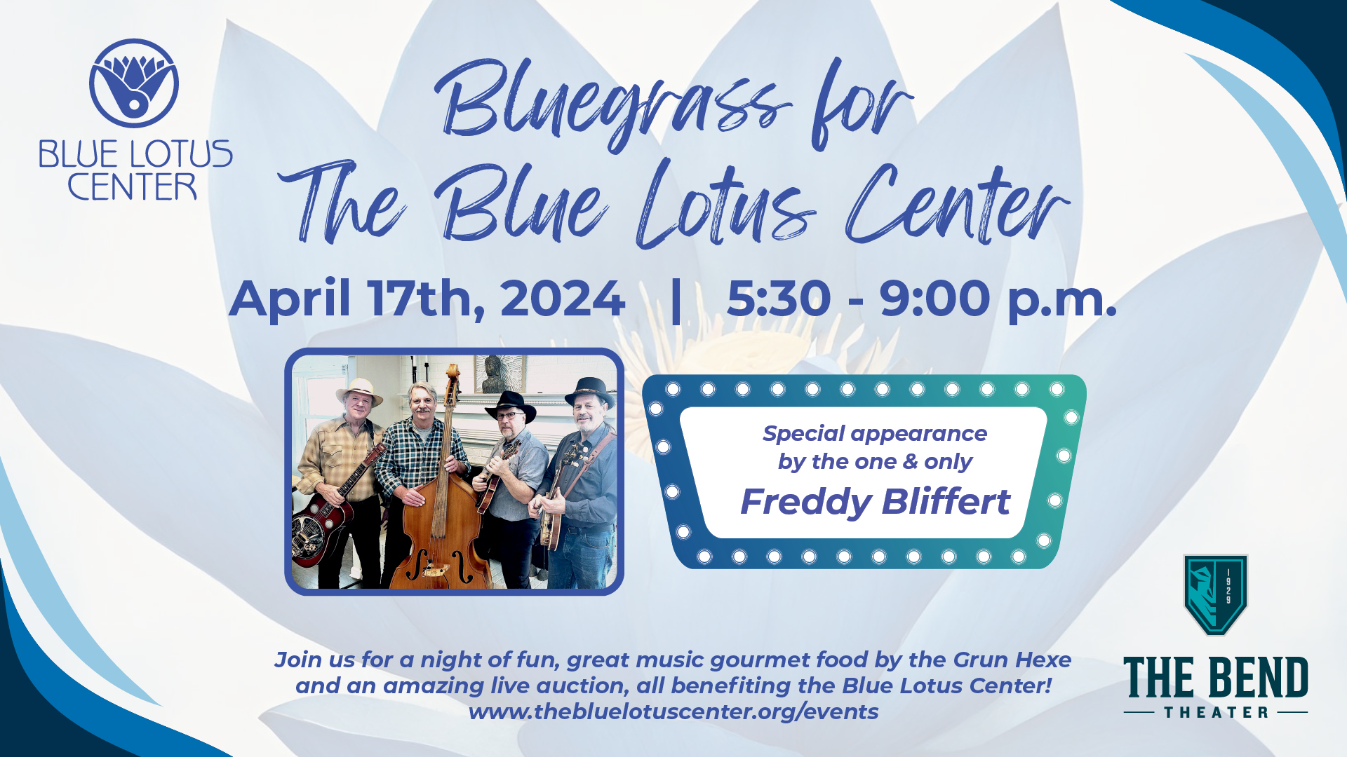 Bluegrass for The Blue Lotus Center