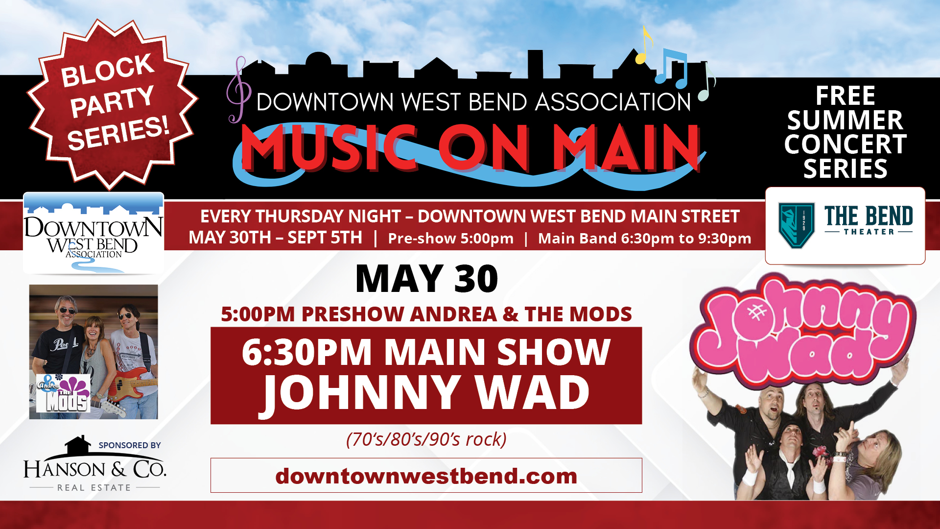 Music on Main Block Party - Johnny Wad