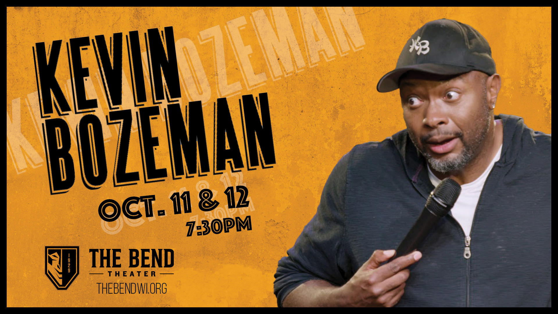 Laughter comes to The Bend Theater with Kevin Bozeman