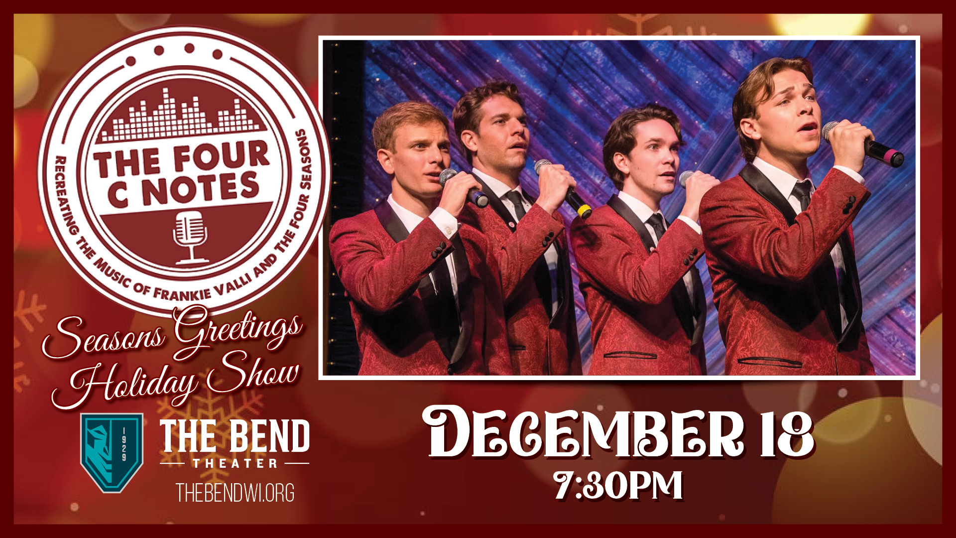 The Four C Notes - Seasons Greetings Holiday Show