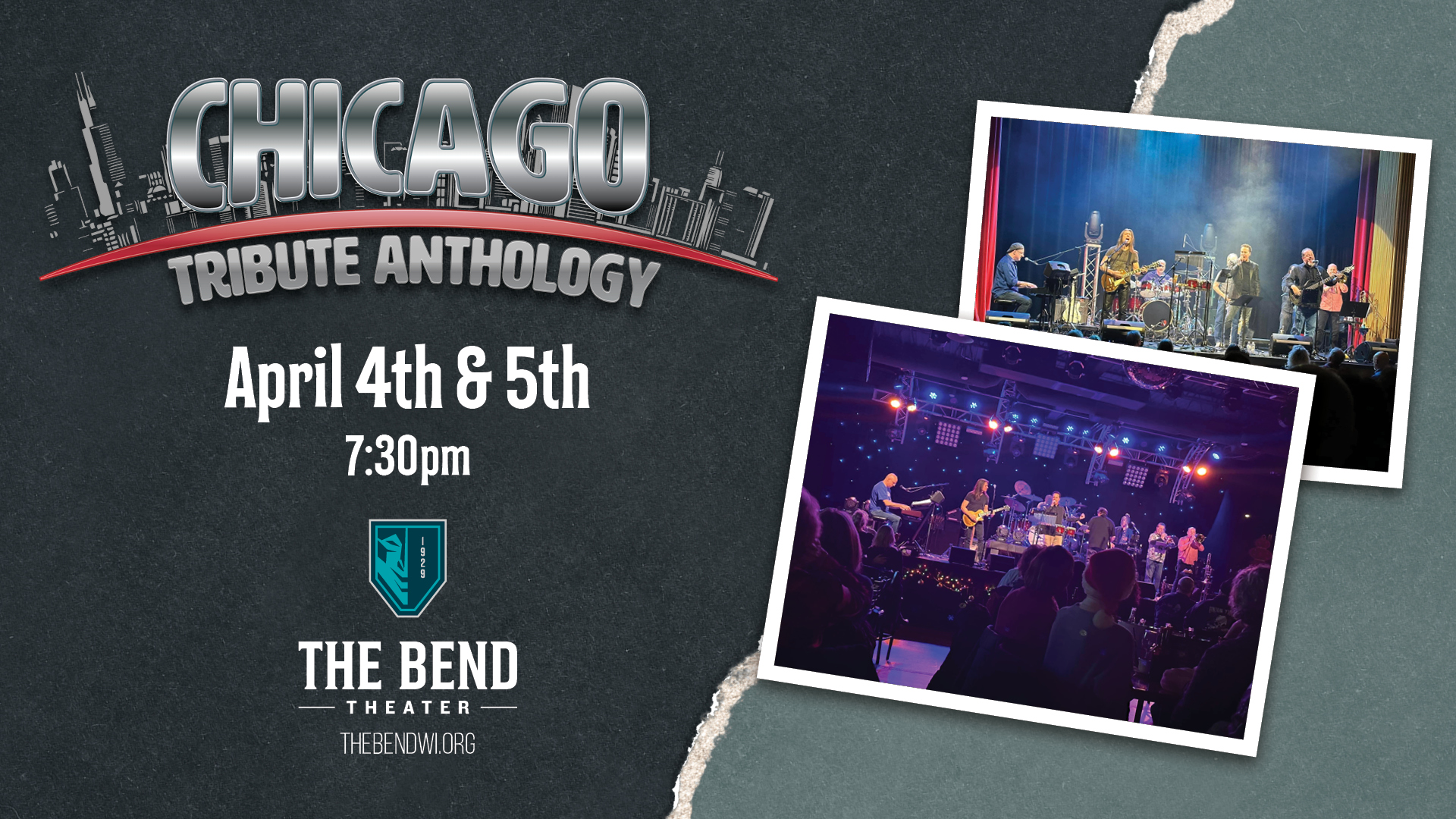 Chicago Tribute Anthology at The Bend Theater