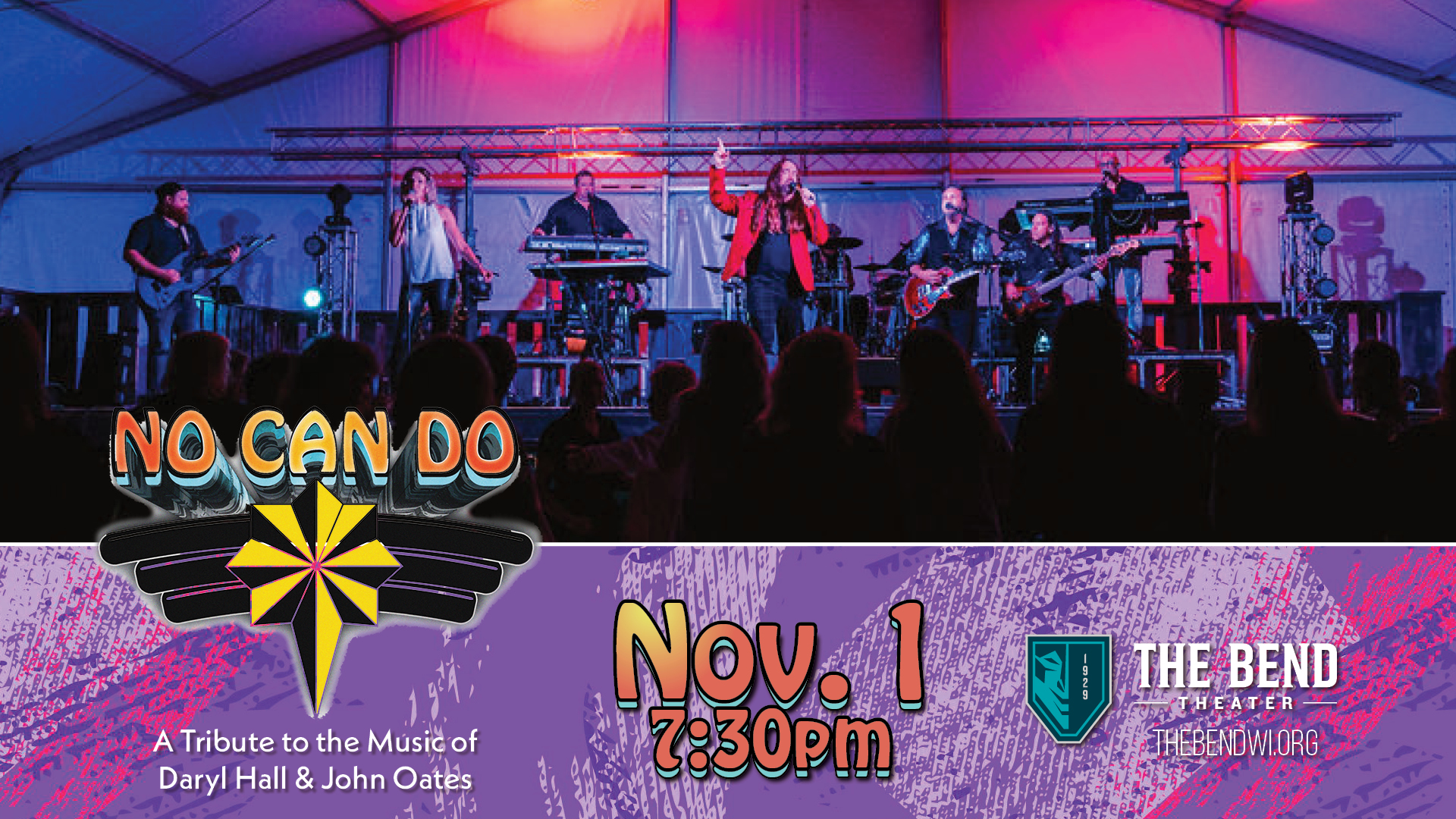NO CAN DO: A Tribute to the Music of Daryl Hall & John Oates