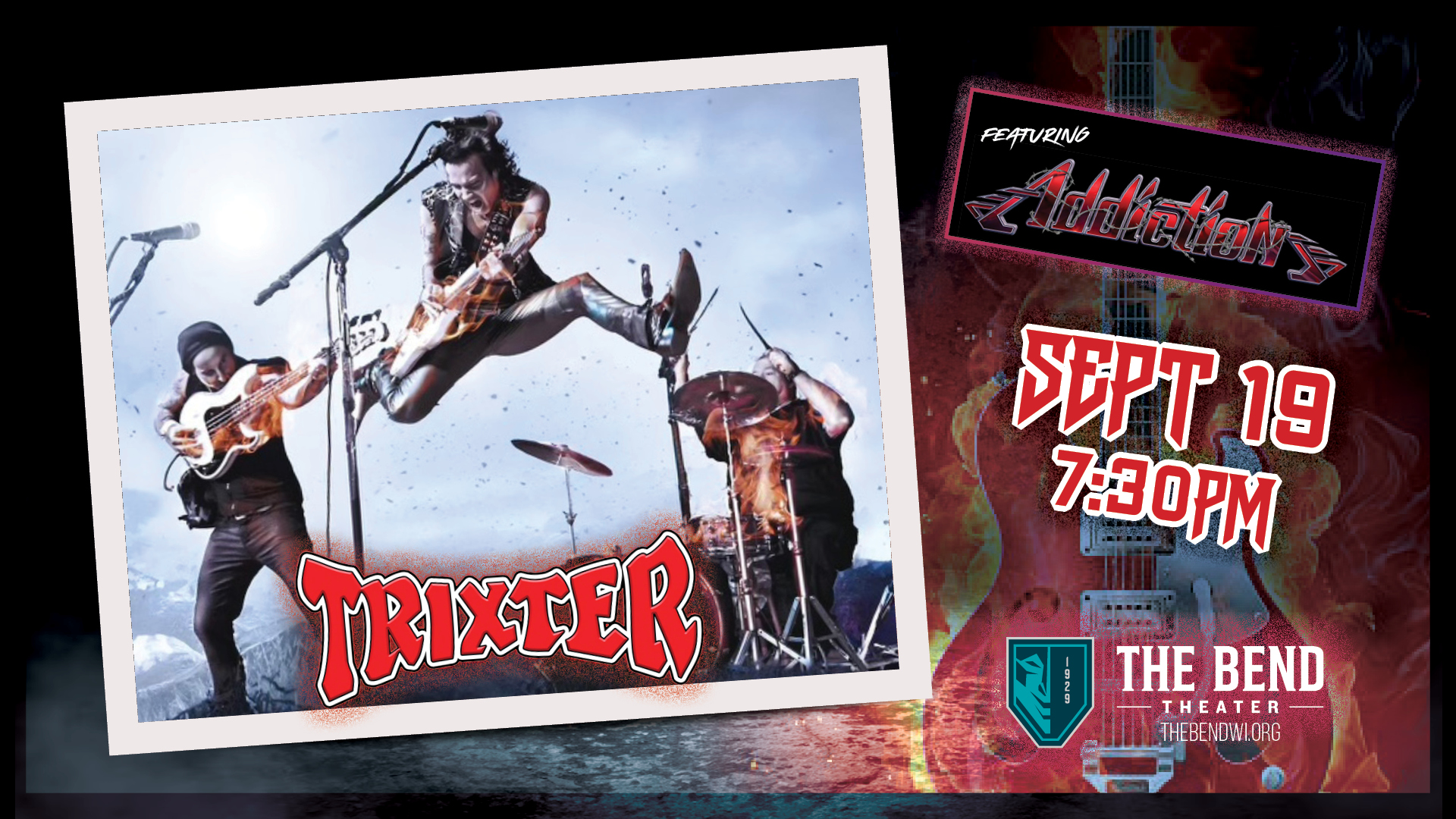 TRIXTER + special guest opener ADDICTION