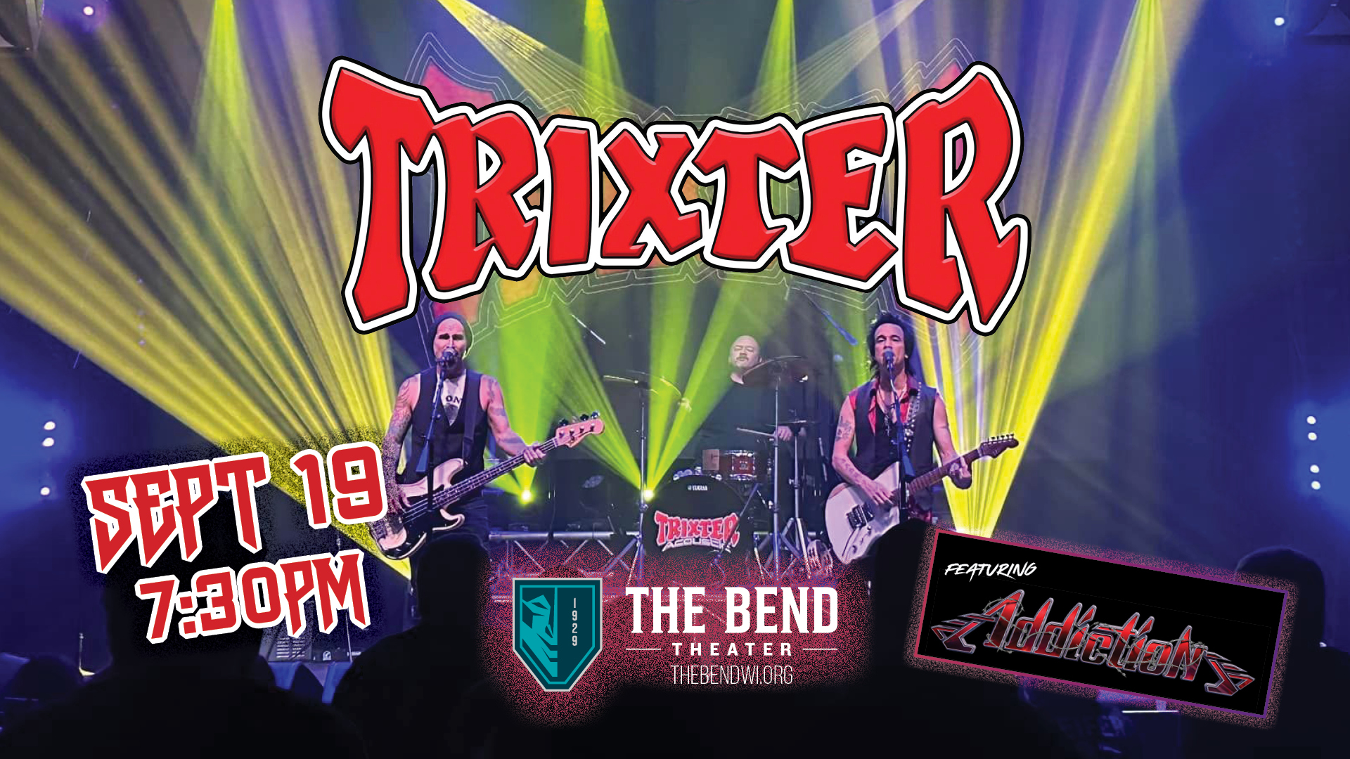 TRIXTER + special guest opener ADDICTION