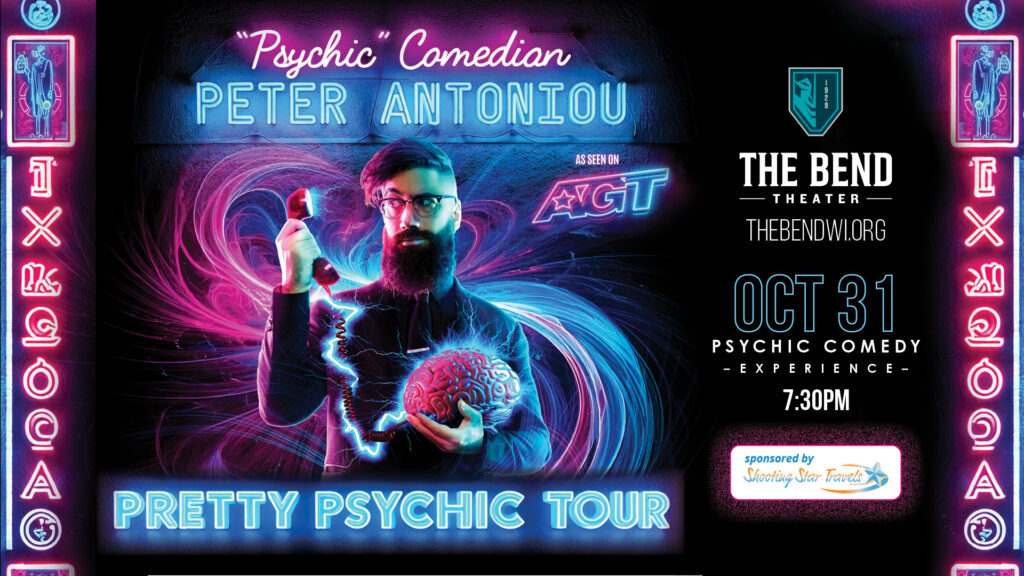 Psychic Comedian Peter Antoniou Live at The Bend Theater