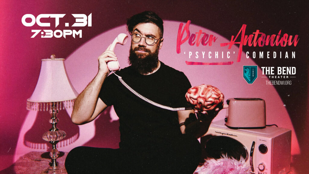 Psychic Comedian Peter Antoniou Live at The Bend Theater