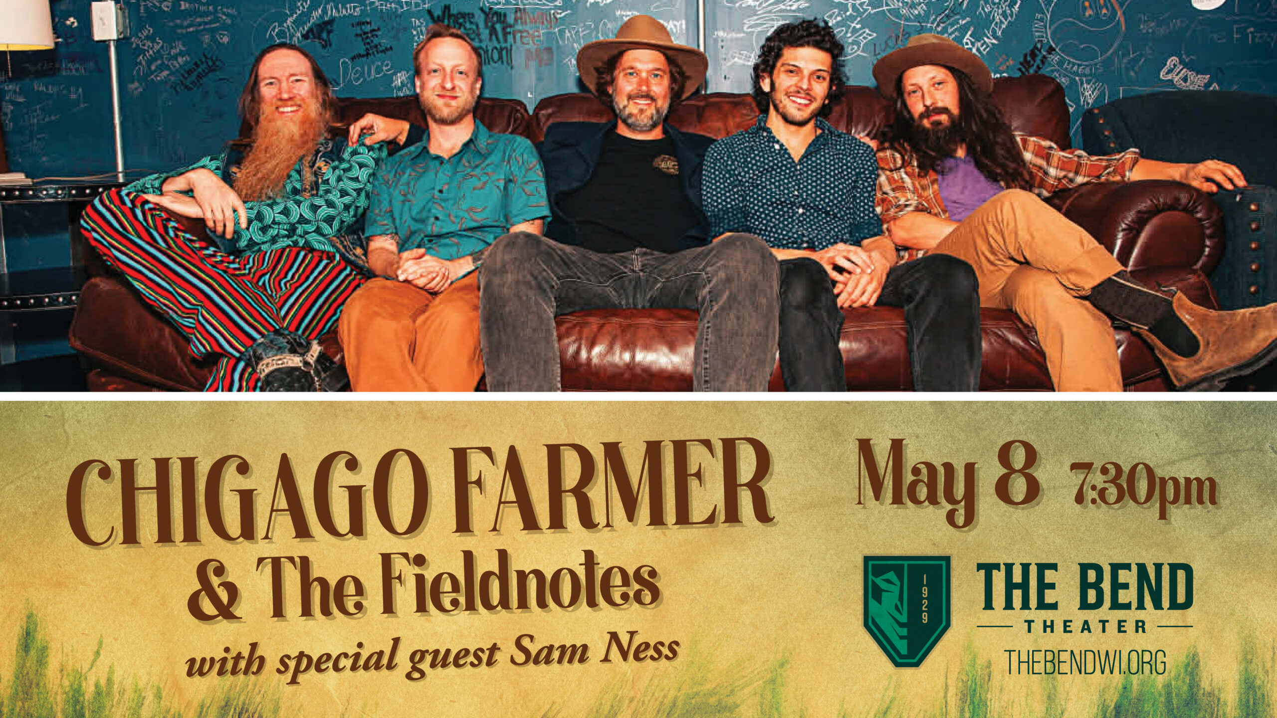Chicago Farmer & The Fieldnotes with special guest Sam Ness