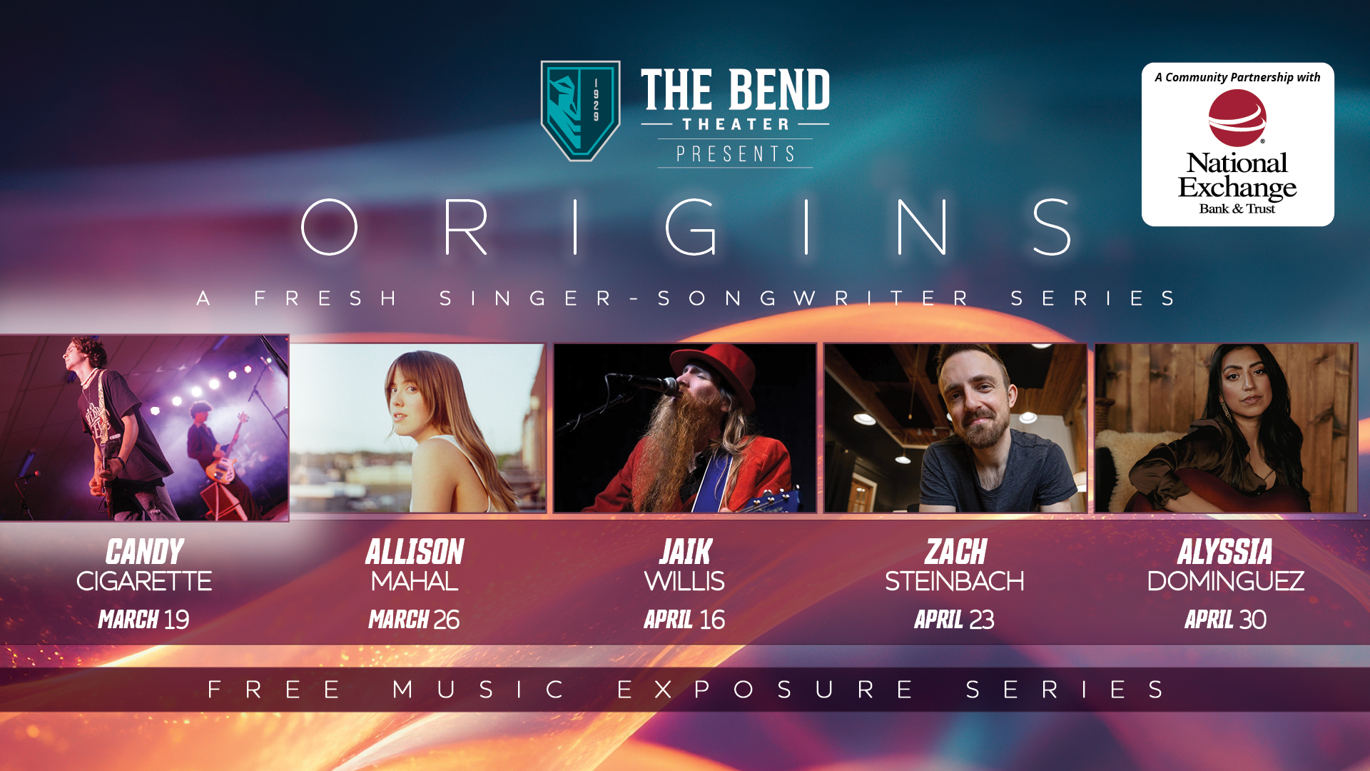 ORIGINS - A Fresh Singer-Songwriter Series