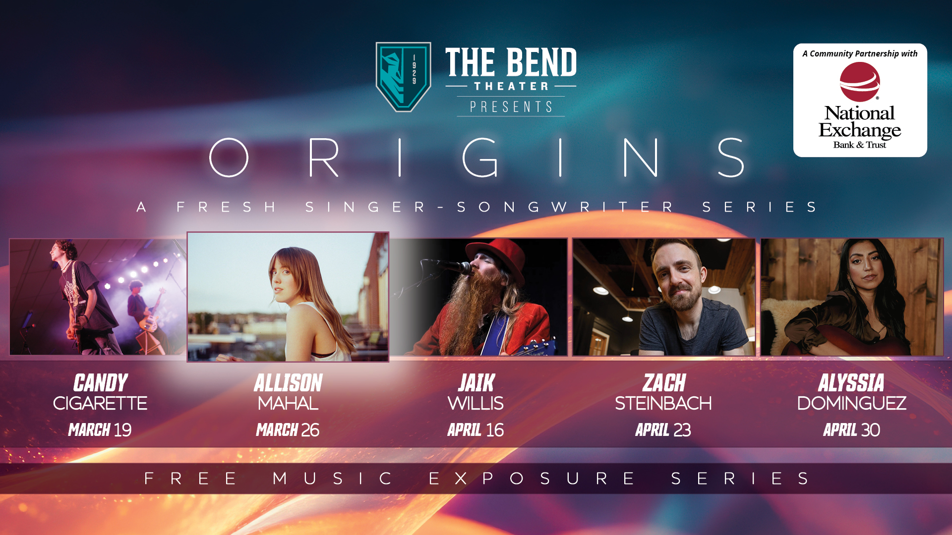 ORIGINS - A Fresh Singer-Songwriter Series