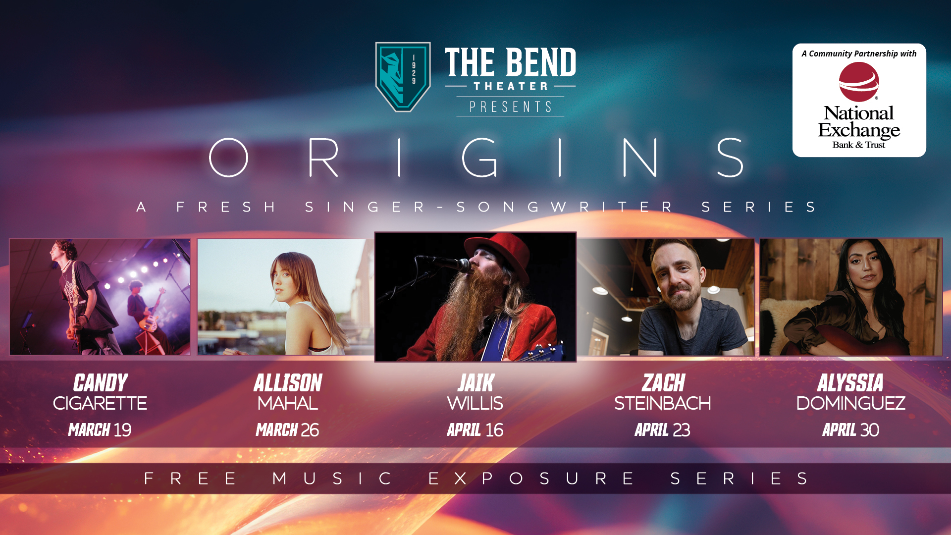 ORIGINS - A Fresh Singer-Songwriter Series