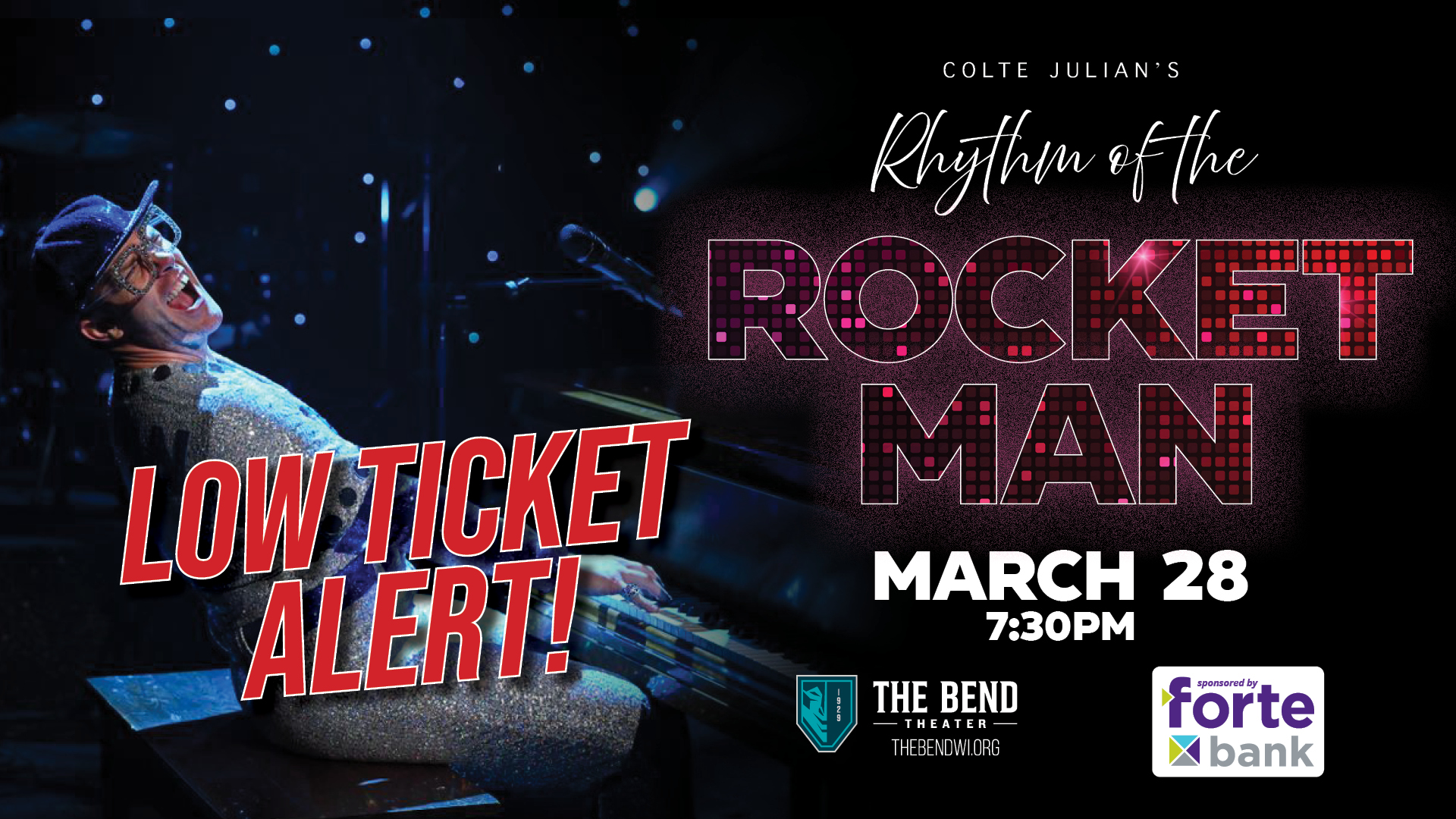 Rhythm of the Rocket Man at The Bend Theater