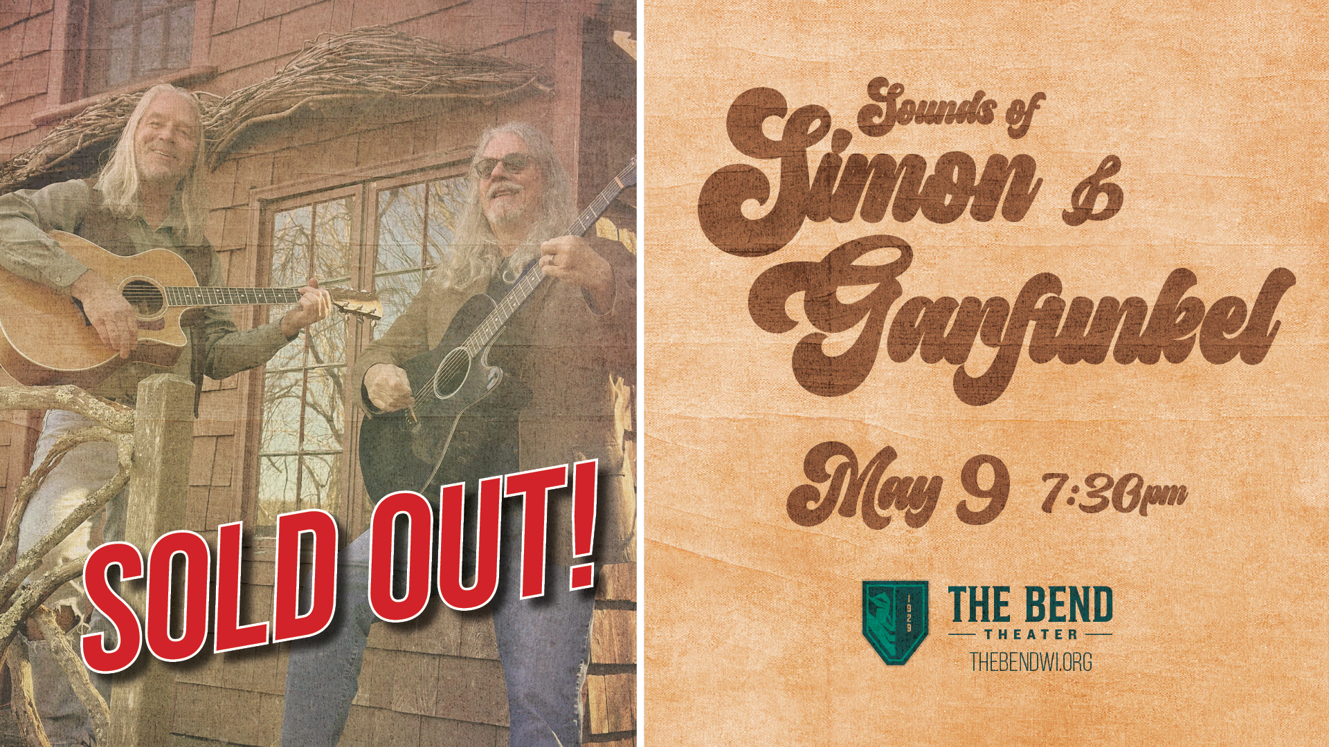 Sounds of Simon & Garfunkel at The Bend Theater