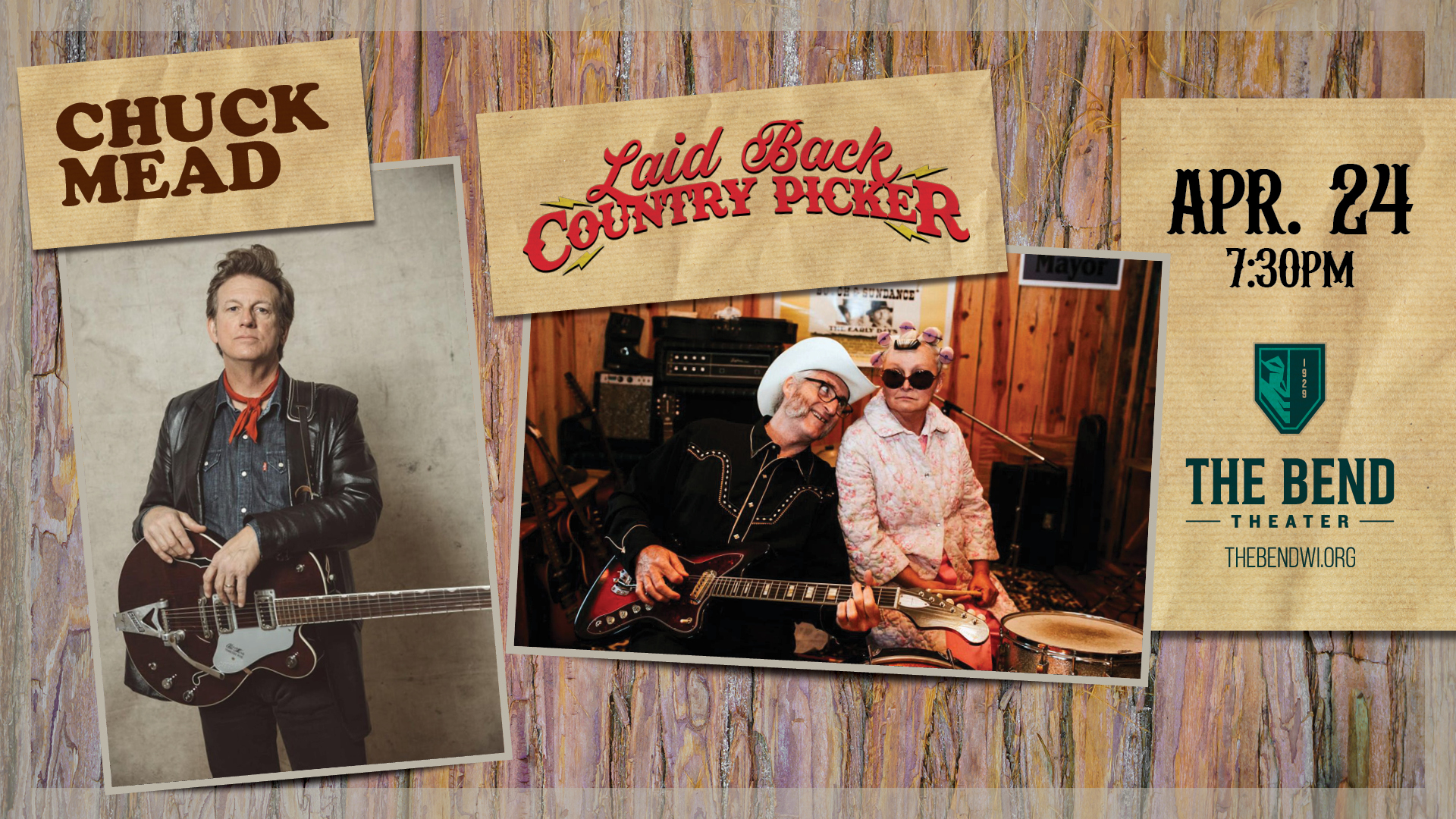 Chuck Mead & Laid Back Country Picker at The Bend Theater