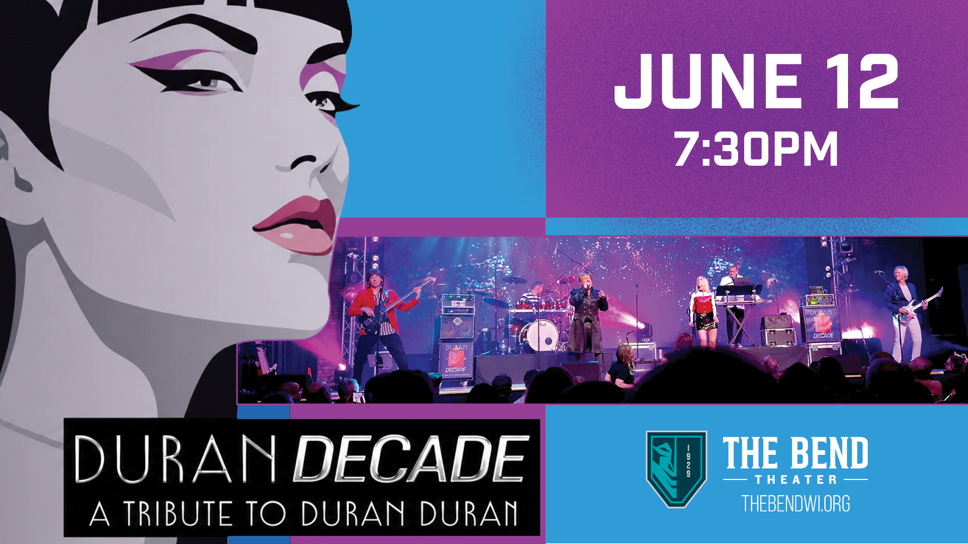 Duran Decade at The Bend Theater