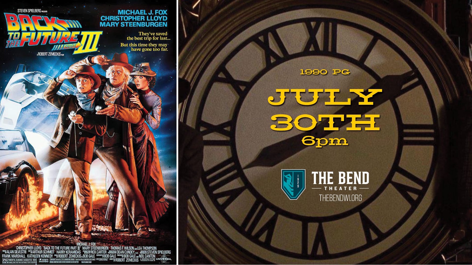 Back to the Future III (1990 PG)