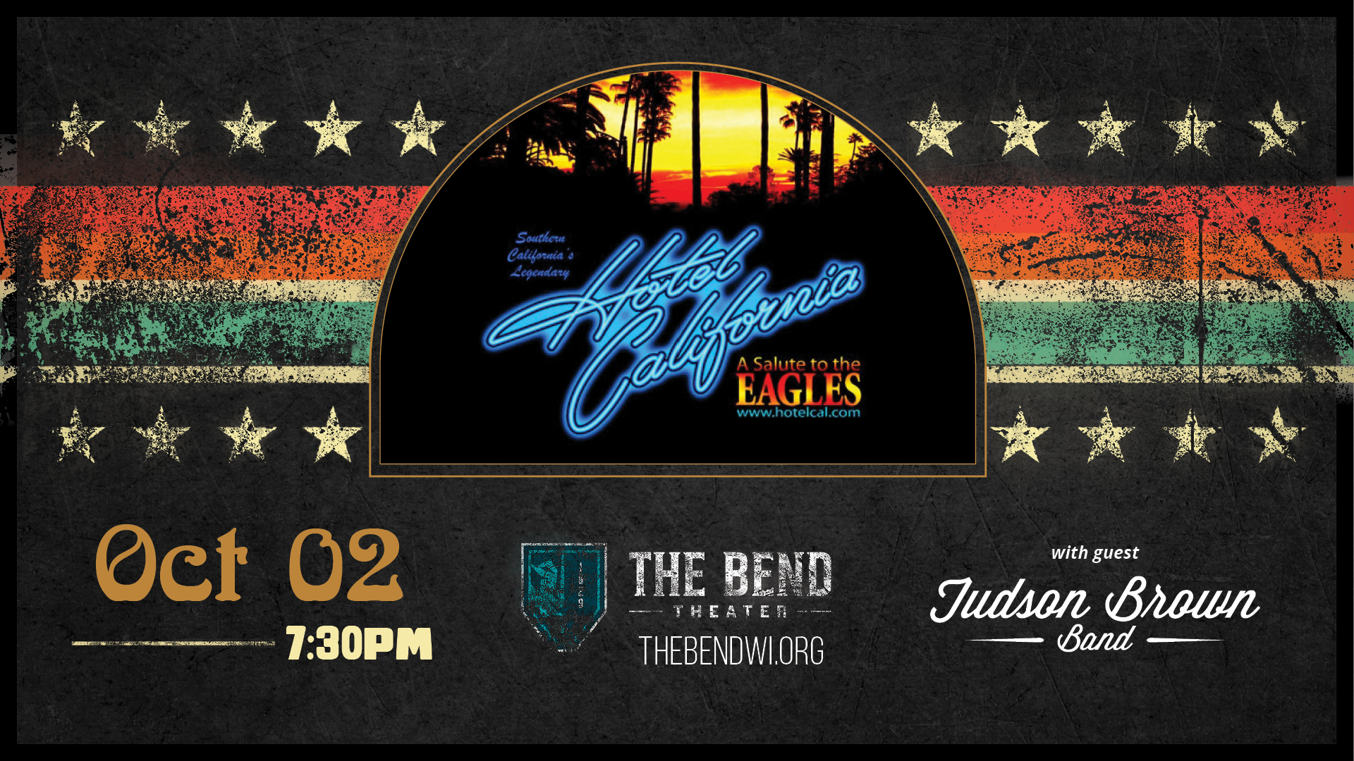 Hotel California: A Salute to The Eagles featuring Judson Brown Band