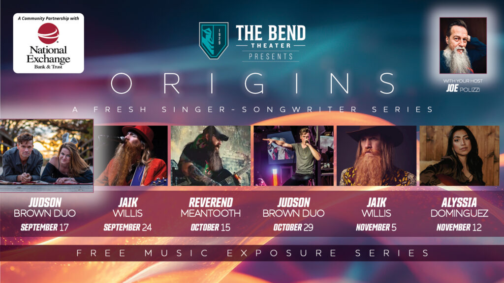 ORIGINS Fresh Singer Songwriter Series: Judson Brown Duo
