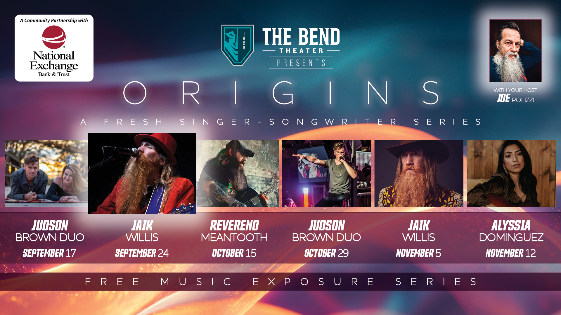 ORIGINS Fresh Singer Songwriter Series: Jaik Willis