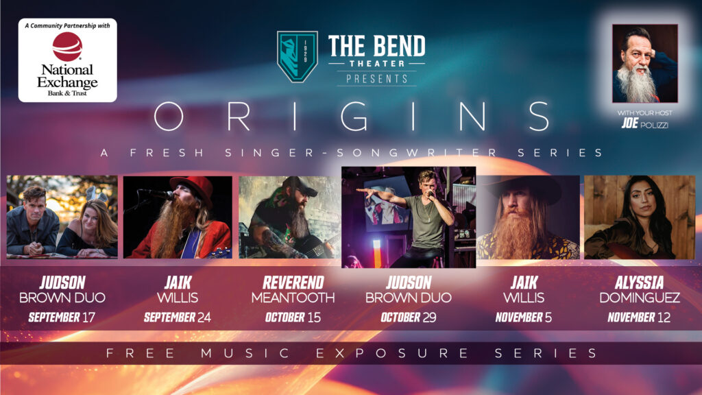 ORIGINS Fresh Singer Songwriter Series: Judson Brown Duo