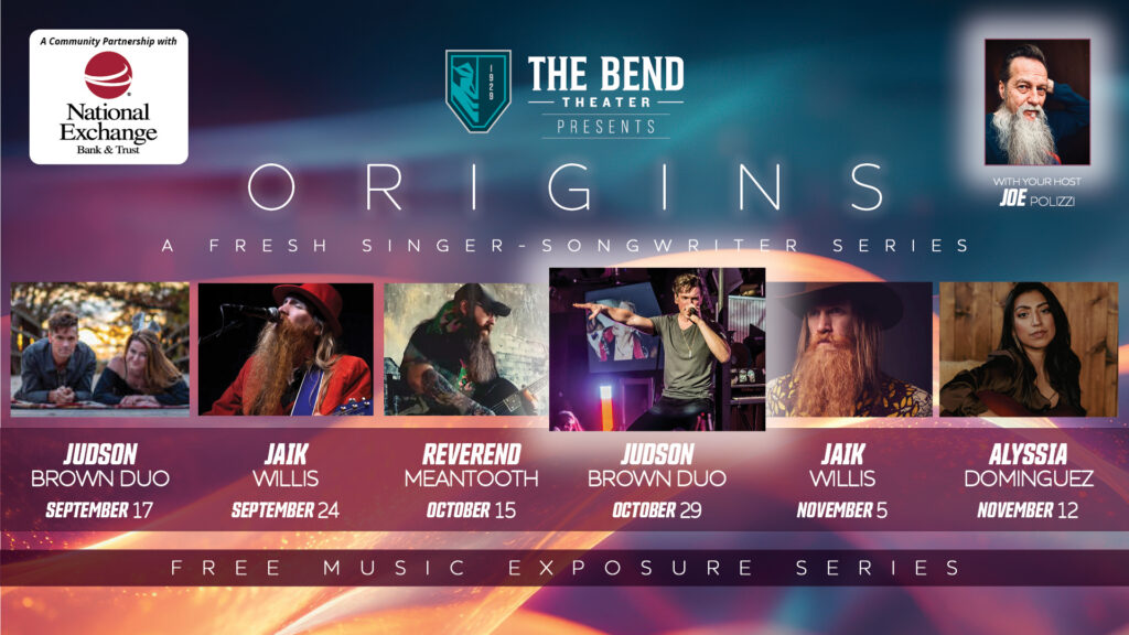 ORIGINS Fresh Singer Songwriter Series: Judson Brown Duo