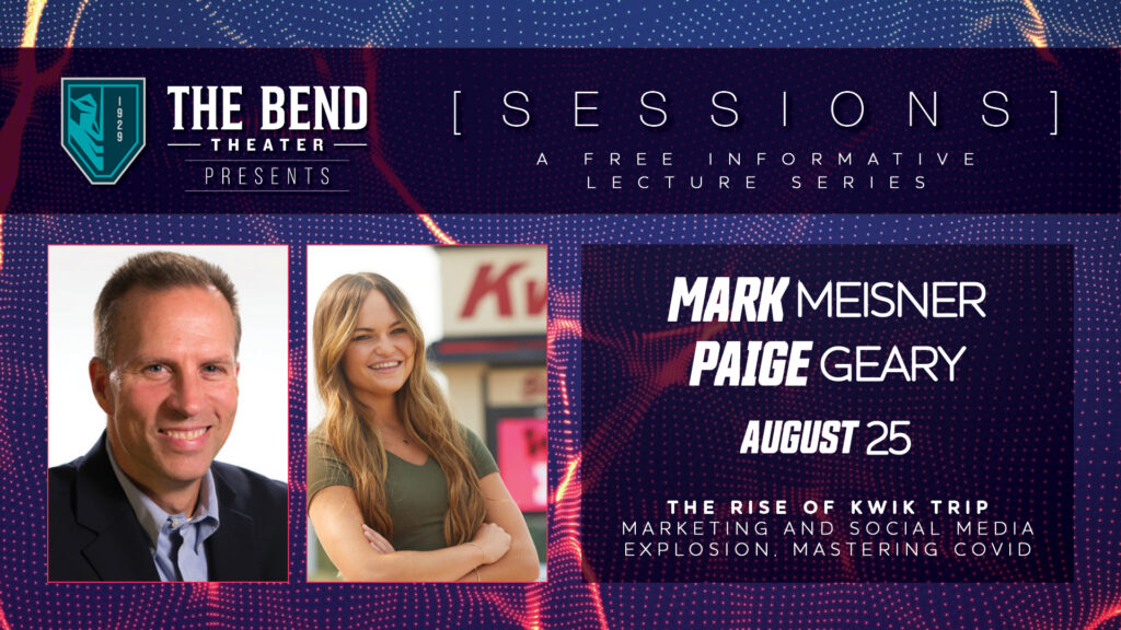 The Bend Sessions: A Free Community Lecture Series: Mark Meisner Paige Gearey - August 25