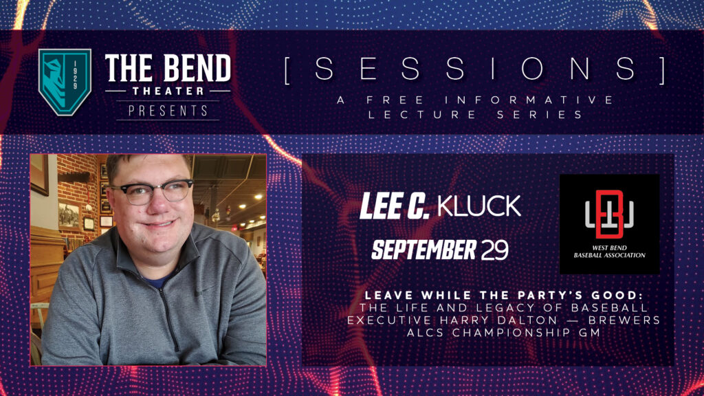 The Bend Sessions: A Free Community Lecture Series: Lee C. Kluck - September 29