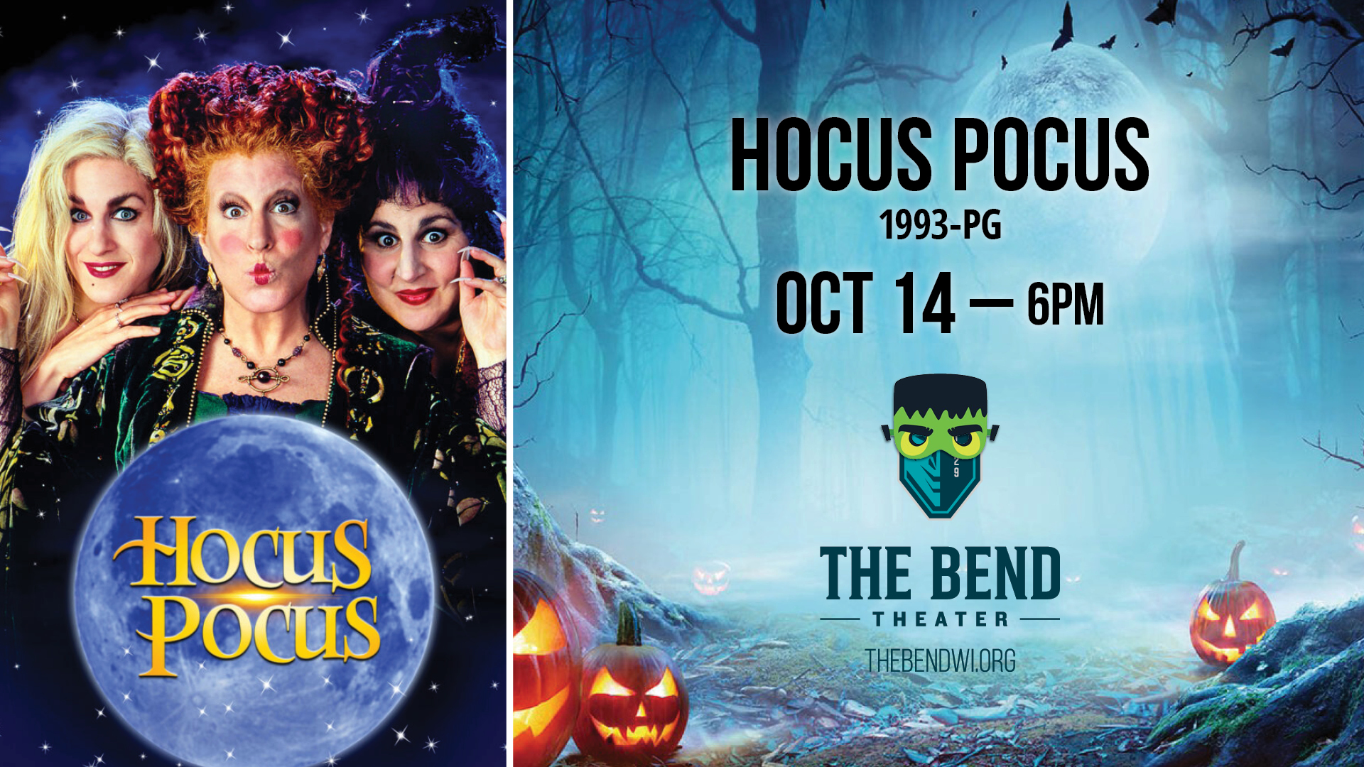 Hocus Pocus (1993 PG)